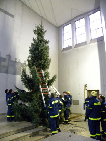 Christbaumaufstellen 2016 28